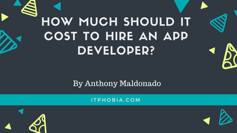 HOW MUCH SHOULD IT COST TO HIRE AN APP DEVELOPER